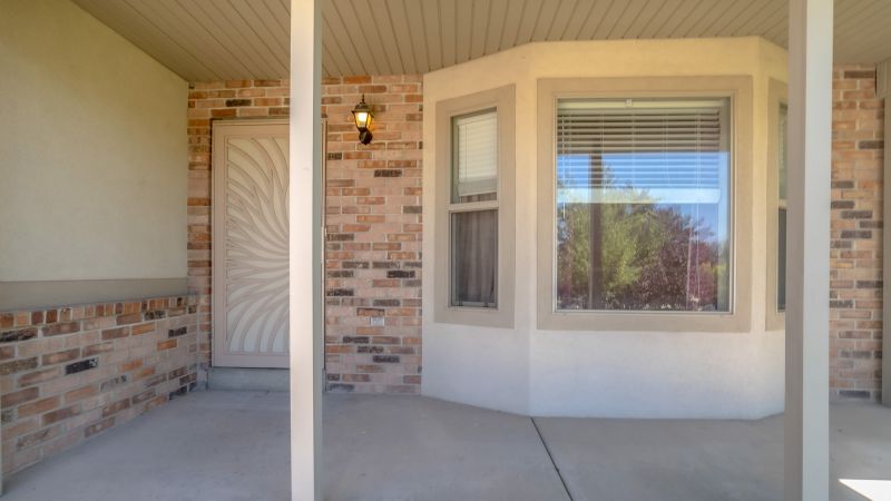 Inside of Brick Porch