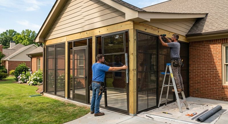Brick Porch Renovation Service
